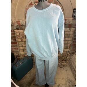 sweat suit 1980s blue northern exposure